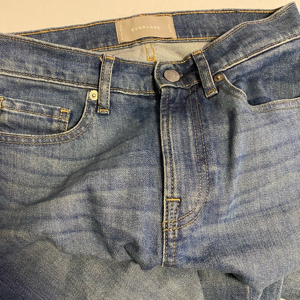 Everlane high rise skinny jeans 25 - Picture 7 of 9